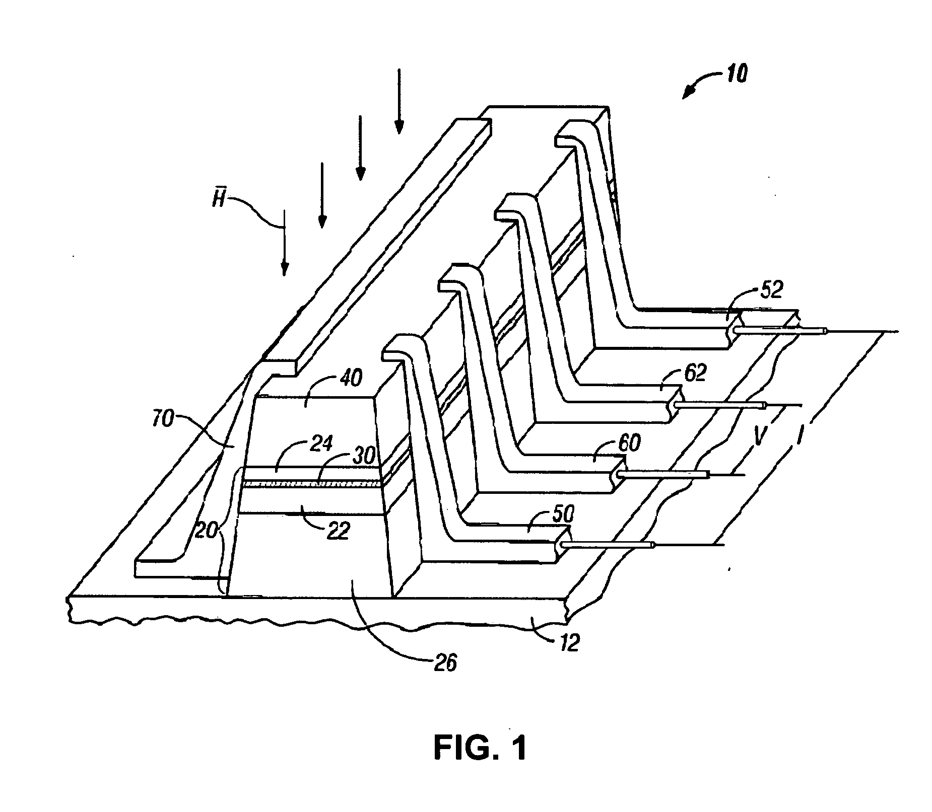 Positioning of a magnetic head in a magnetic data recording device using a multiple sensor array