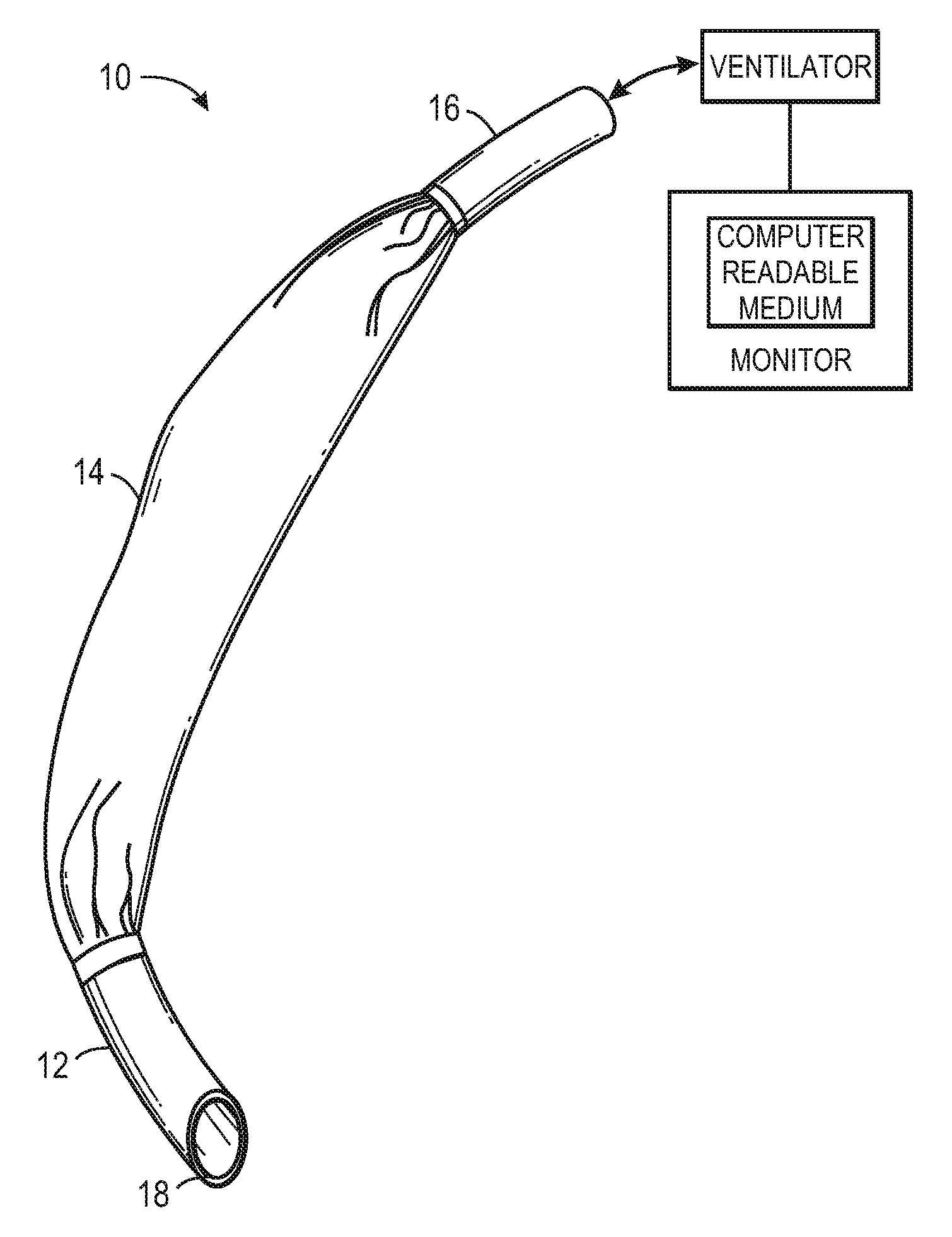 Self-sizing adjustable endotracheal tube