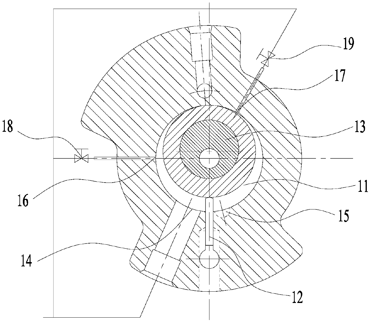 Rotary compressor assembly and air conditioner having same