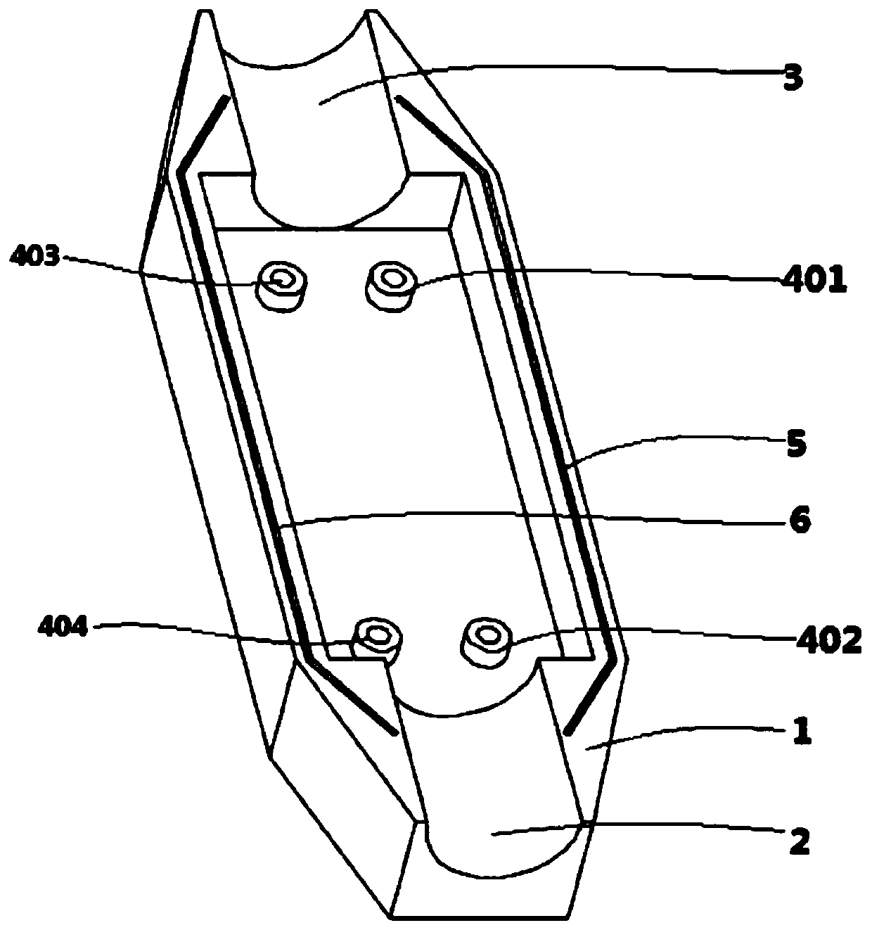 A junction box based on line connector connection