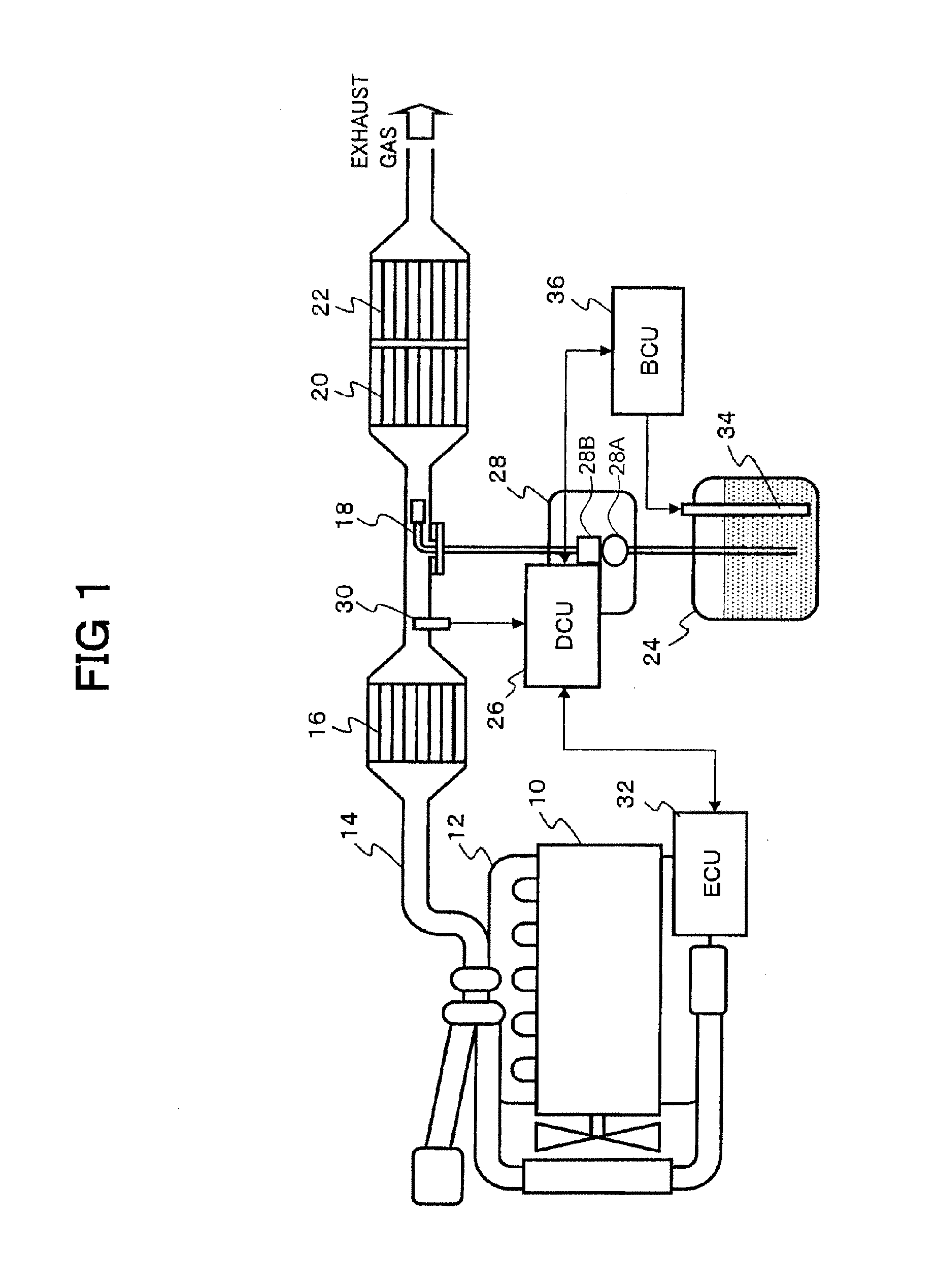 Exhaust gas purification apparatus for engine