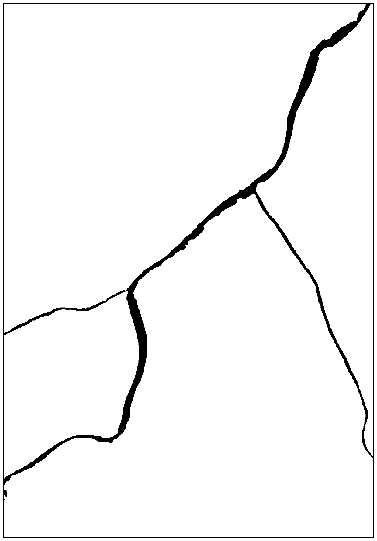 Method for constructing river channel data based on digital elevation model
