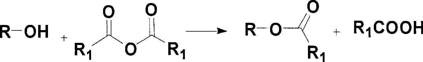 Esterification reagent used for measuring hydroxyl value by estolide method, and method for measuring hydroxyl value