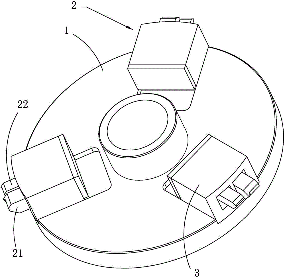 Tool for whirlwind milling of square shaft