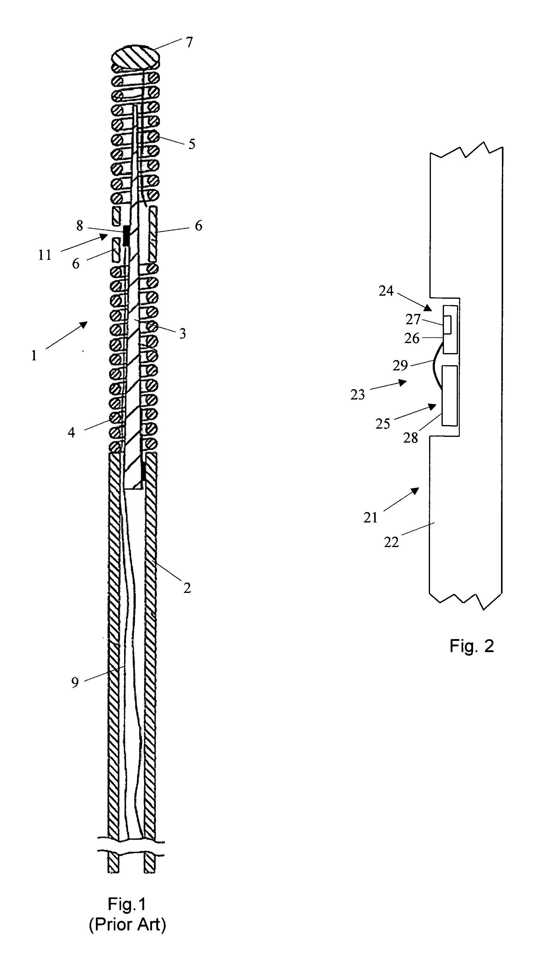 Sensor and guide wire assembly