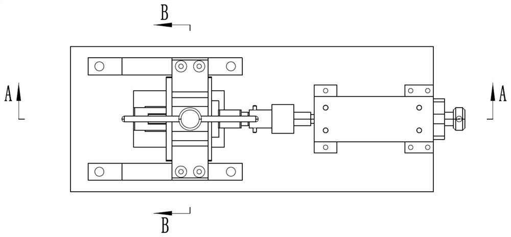 Test device for accurately measuring static friction coefficient