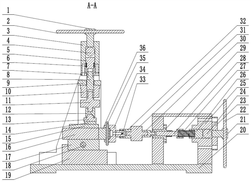 Test device for accurately measuring static friction coefficient