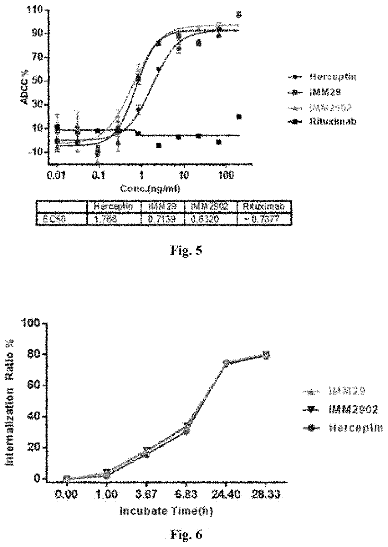 Recombinant bifunctional protein targeting cd47 and her2