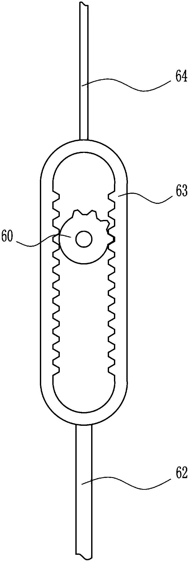 Device for slicing apple for observing plant cells by microscope