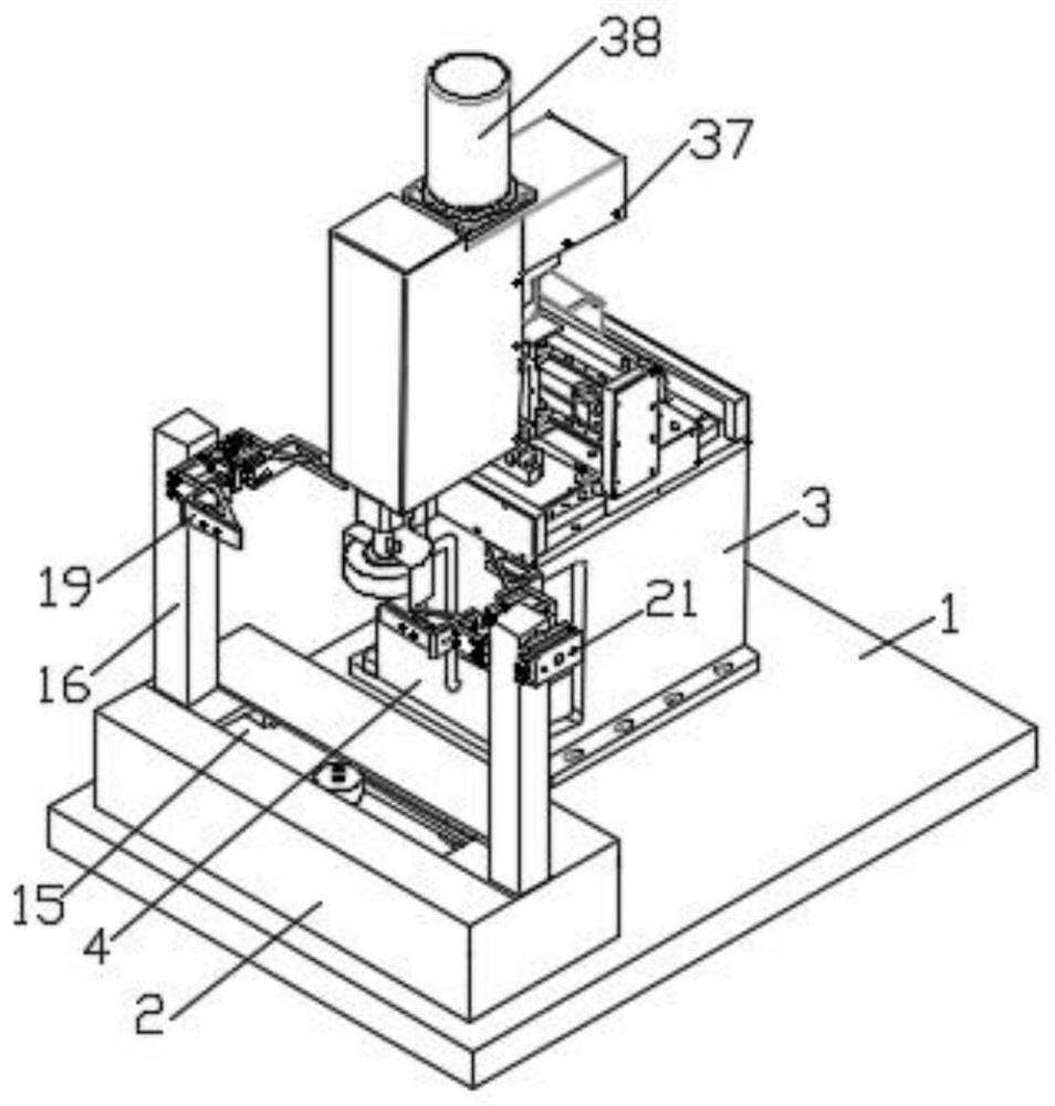 A pcb double-sided board grinding device for electronic products and its working method