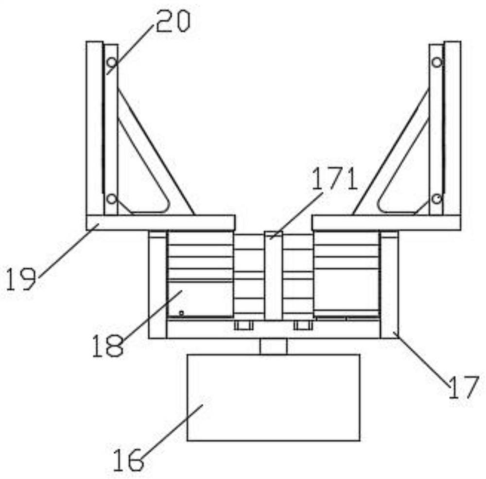 A pcb double-sided board grinding device for electronic products and its working method