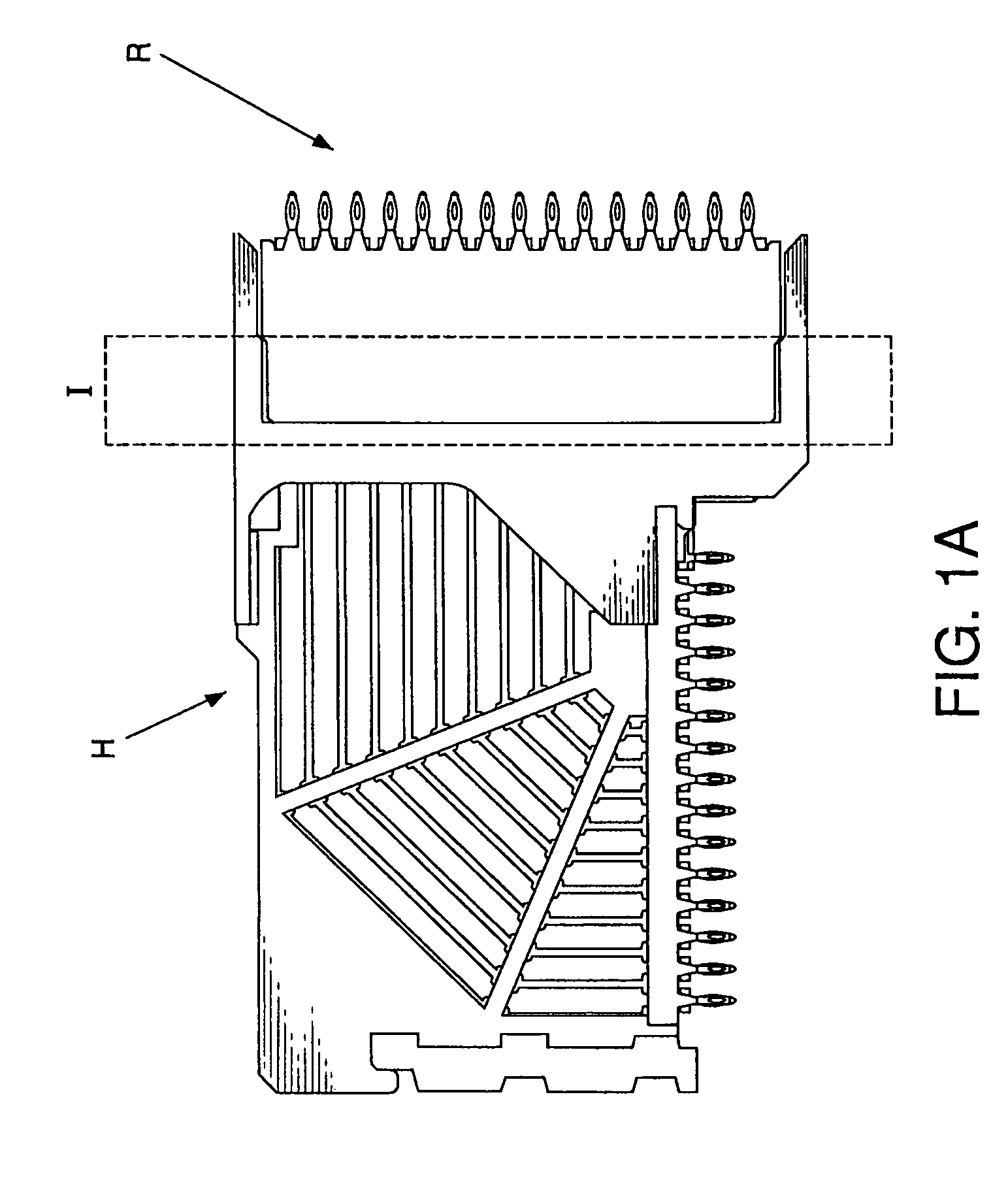 Impedance mating interface for electrical connectors