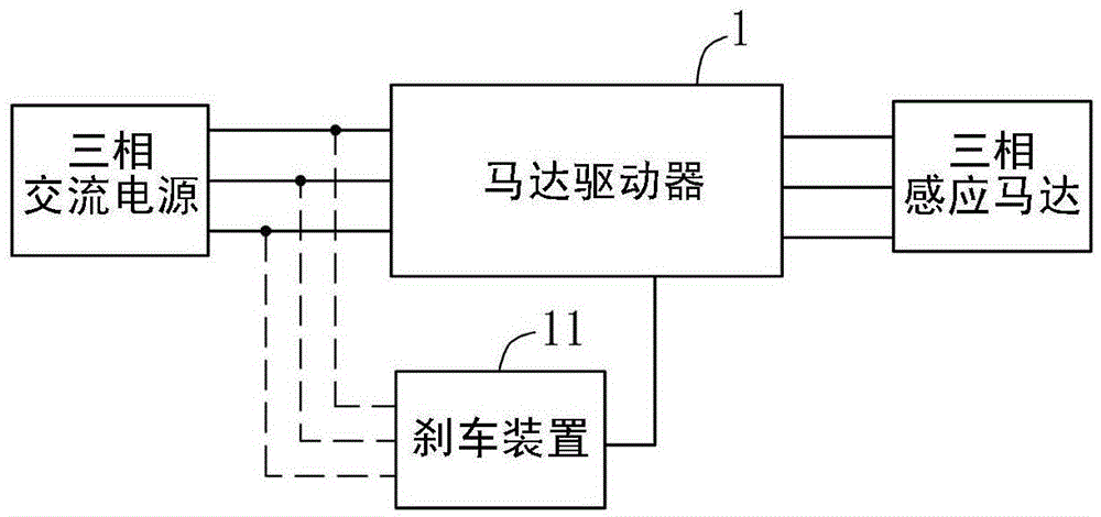 Motor deceleration method and motor drive device using the deceleration method