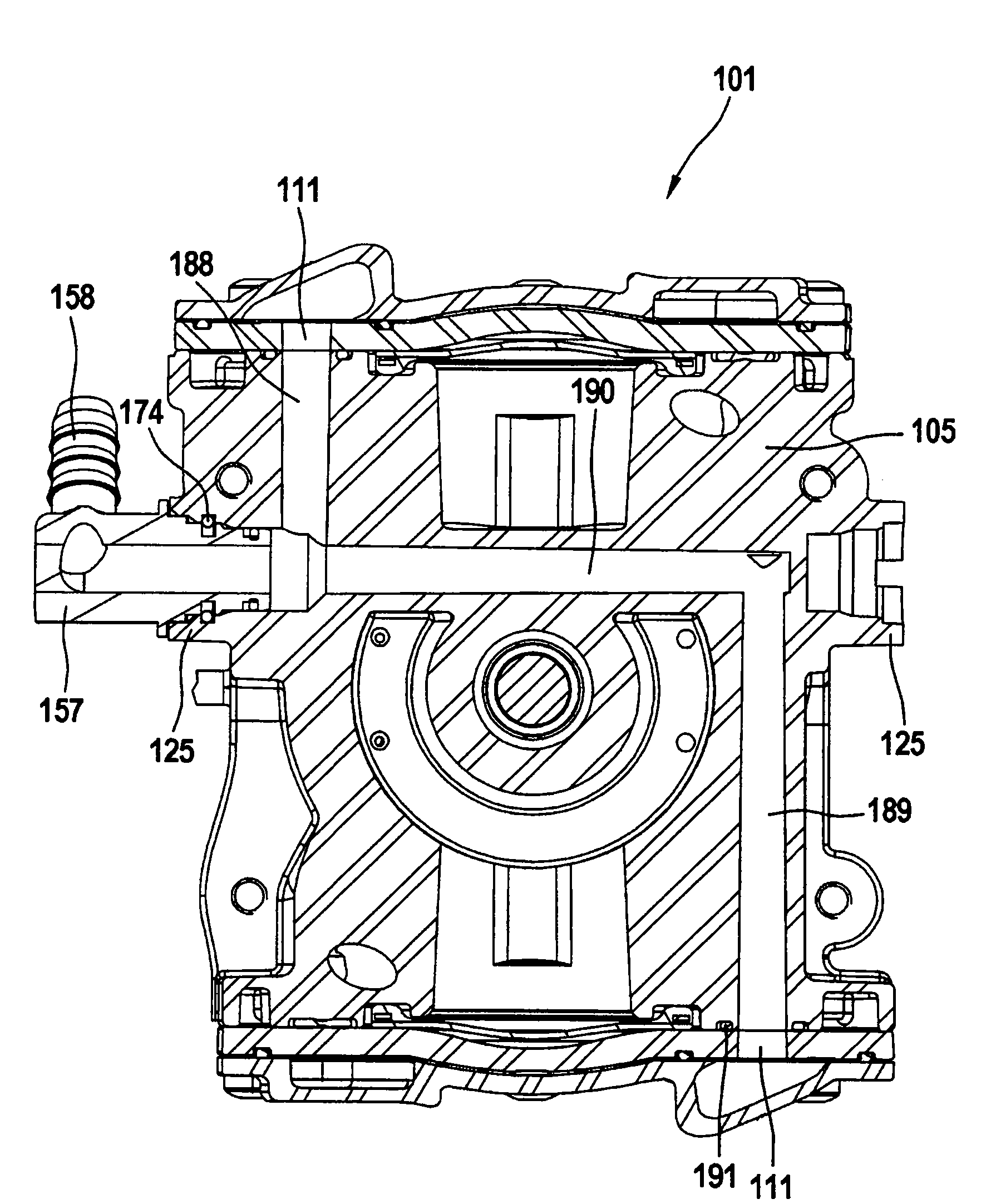 Motor-pump aggregate