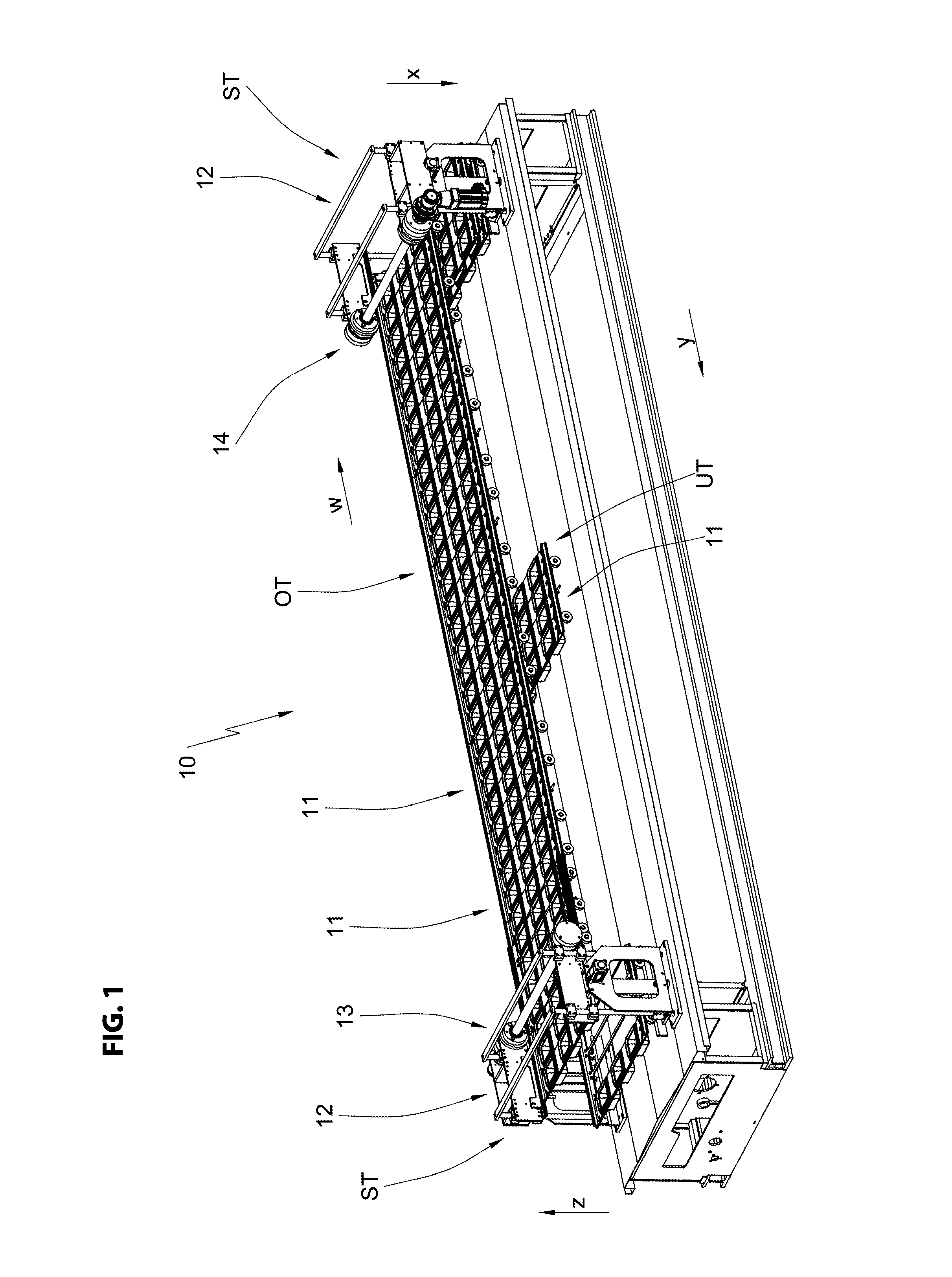 Container filling device