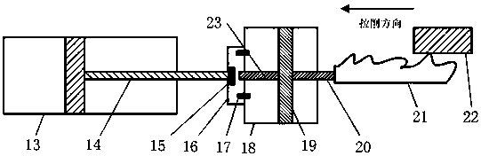 Vibratory broaching device and method based on 2d valve-controlled electro-hydraulic excitation