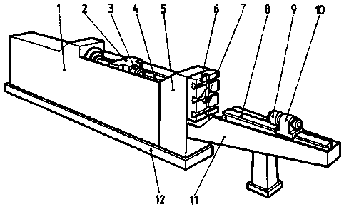 Vibratory broaching device and method based on 2d valve-controlled electro-hydraulic excitation