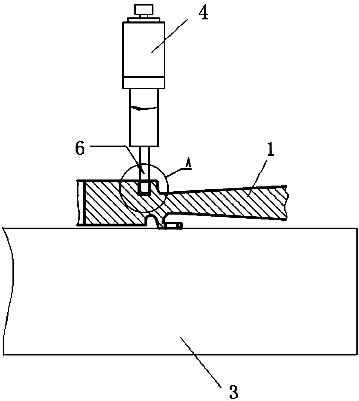 Method for replacing blind hole positioning pin of low-pressure turbine disc of aero-engine