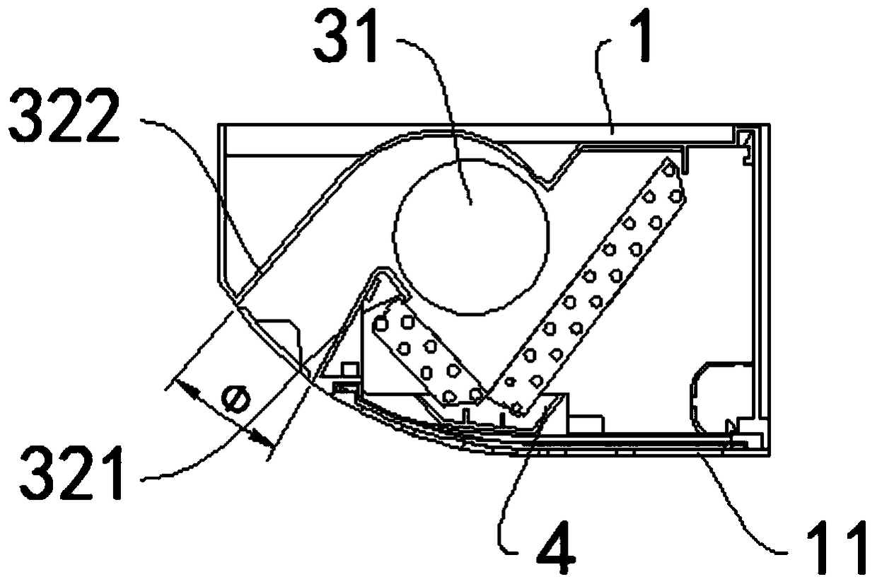 An air conditioner indoor unit