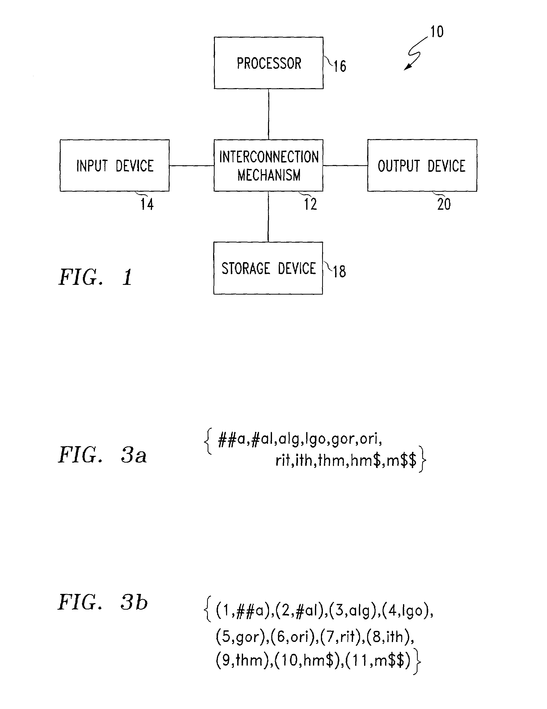 Method of performing approximate substring indexing