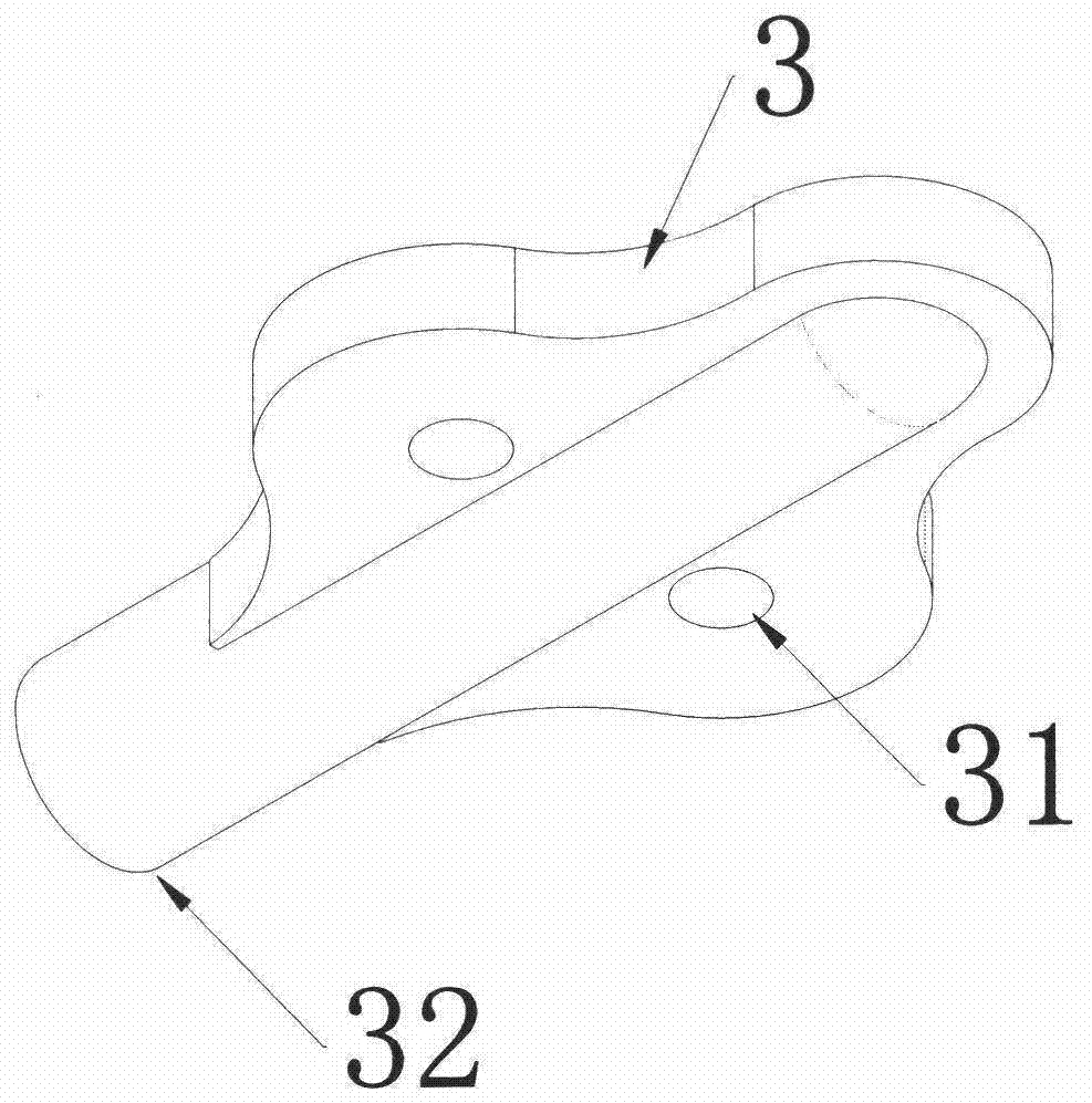 Implantable neurostimulator electrode contact structure