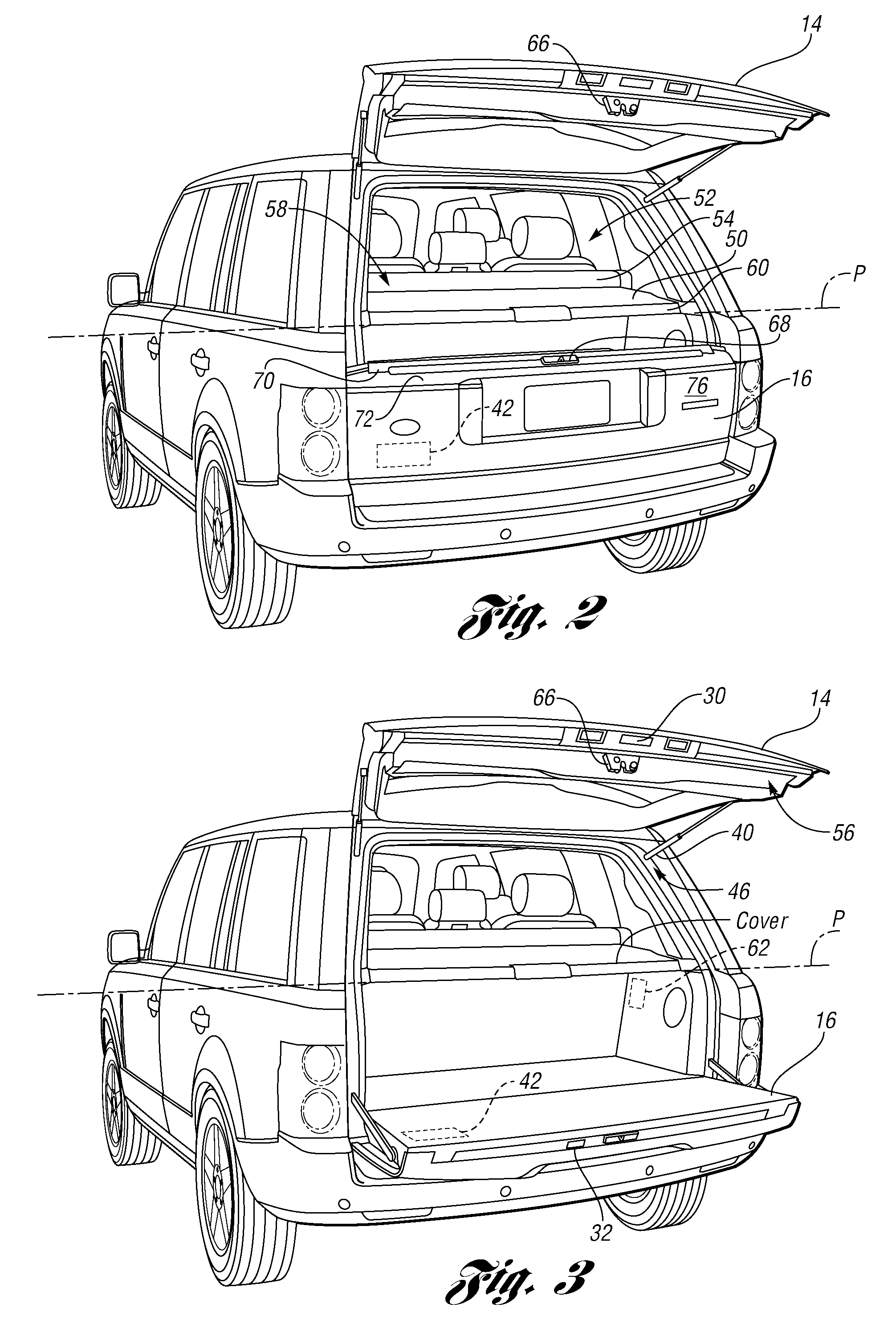 Power split tailgate system and method