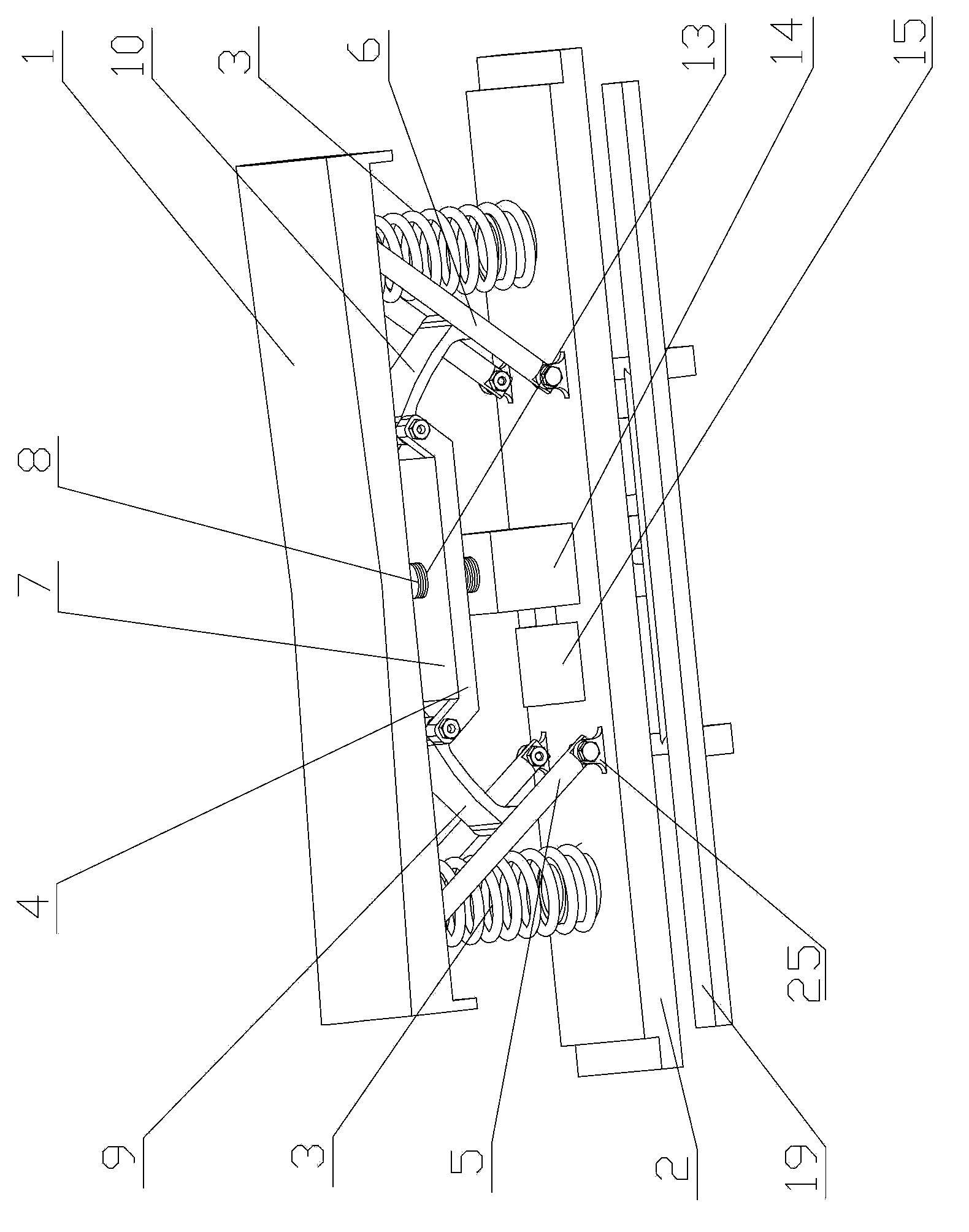 Chair waist supporting device