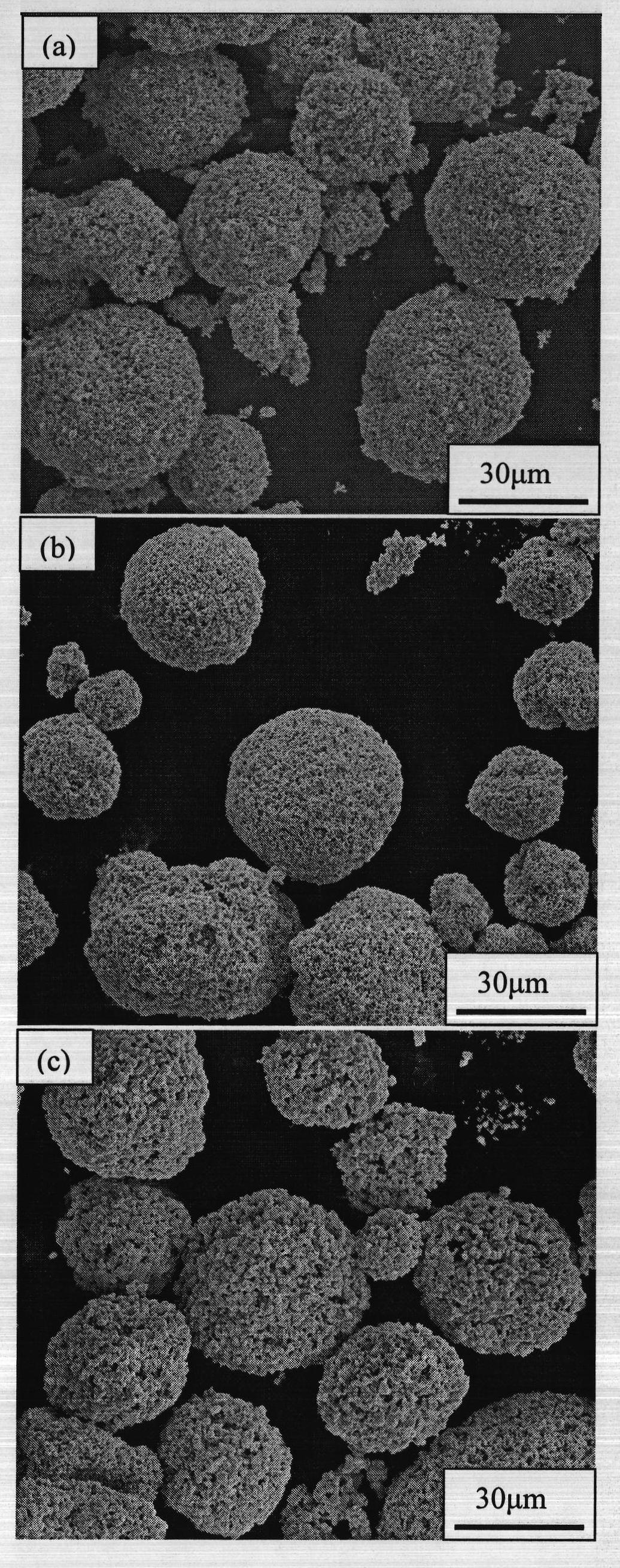 Method for agglomerating and granulizing superfine nano WC-Co composite powder
