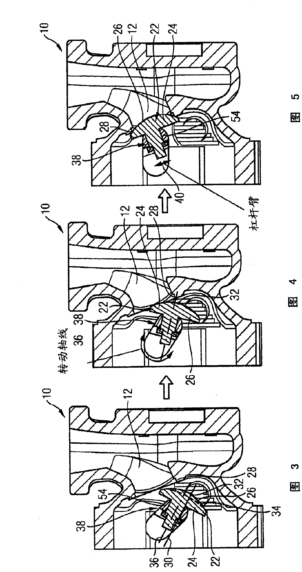 Turbocharger comprising an actuator for opening and closing a wastegate duct