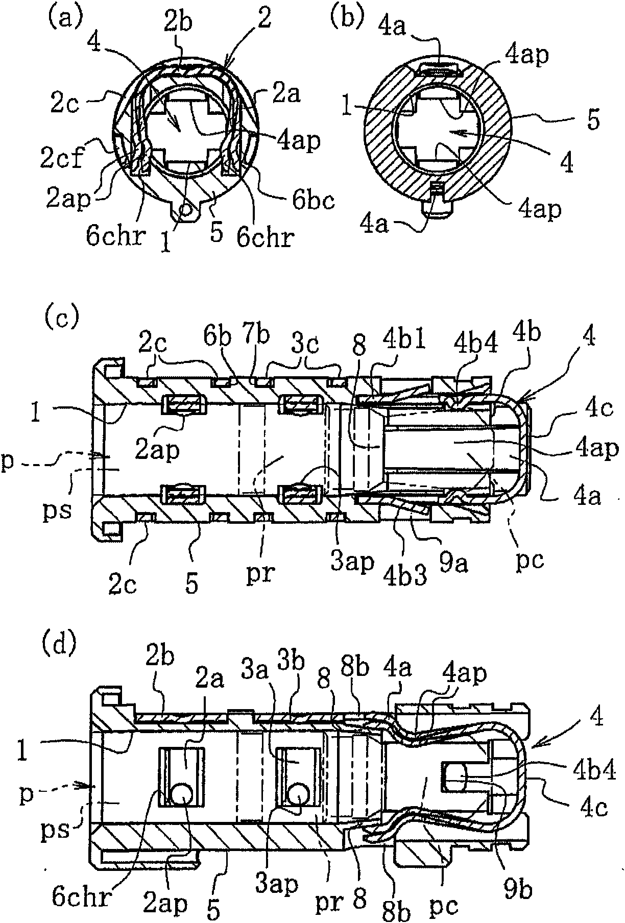 Cylindrical socket