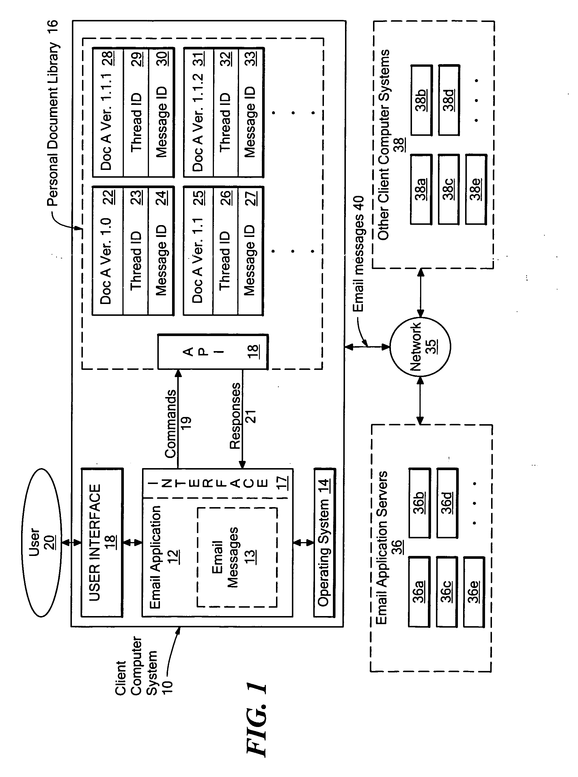 Method and system for providing version control for electronic mail attachments
