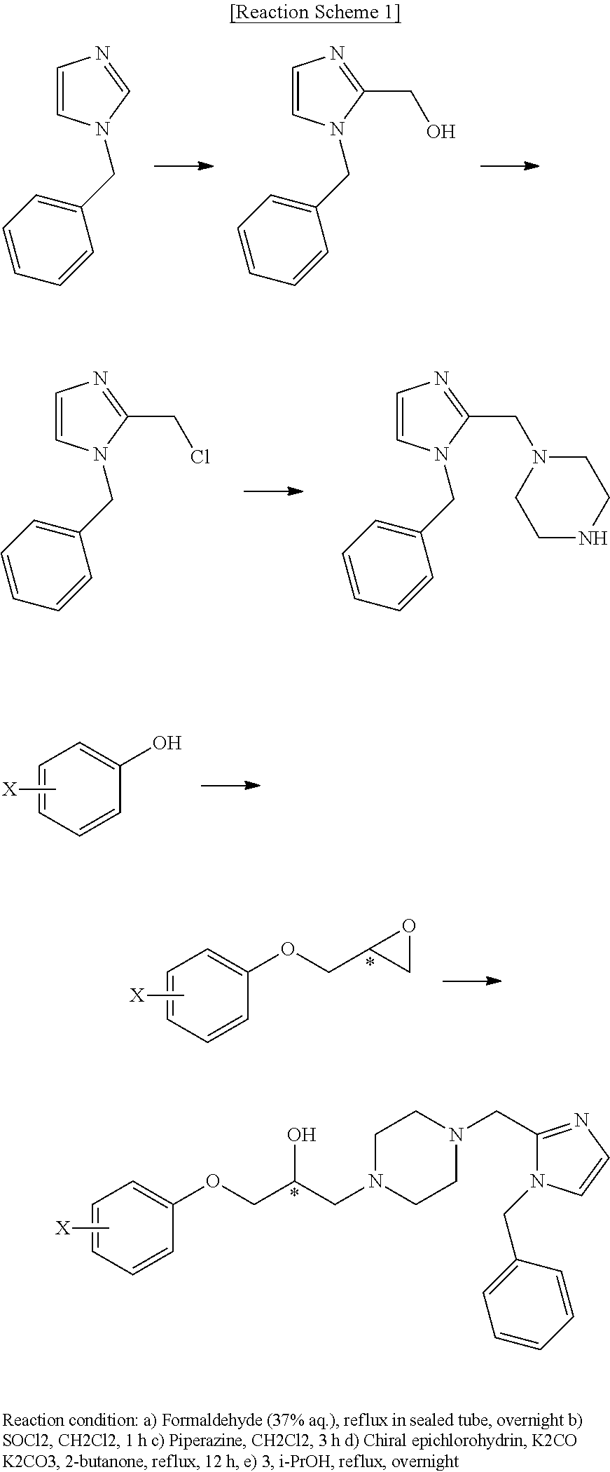 Derivatives of 1-phenoxy propan-2-ol and pharmaceutical composition containing the same
