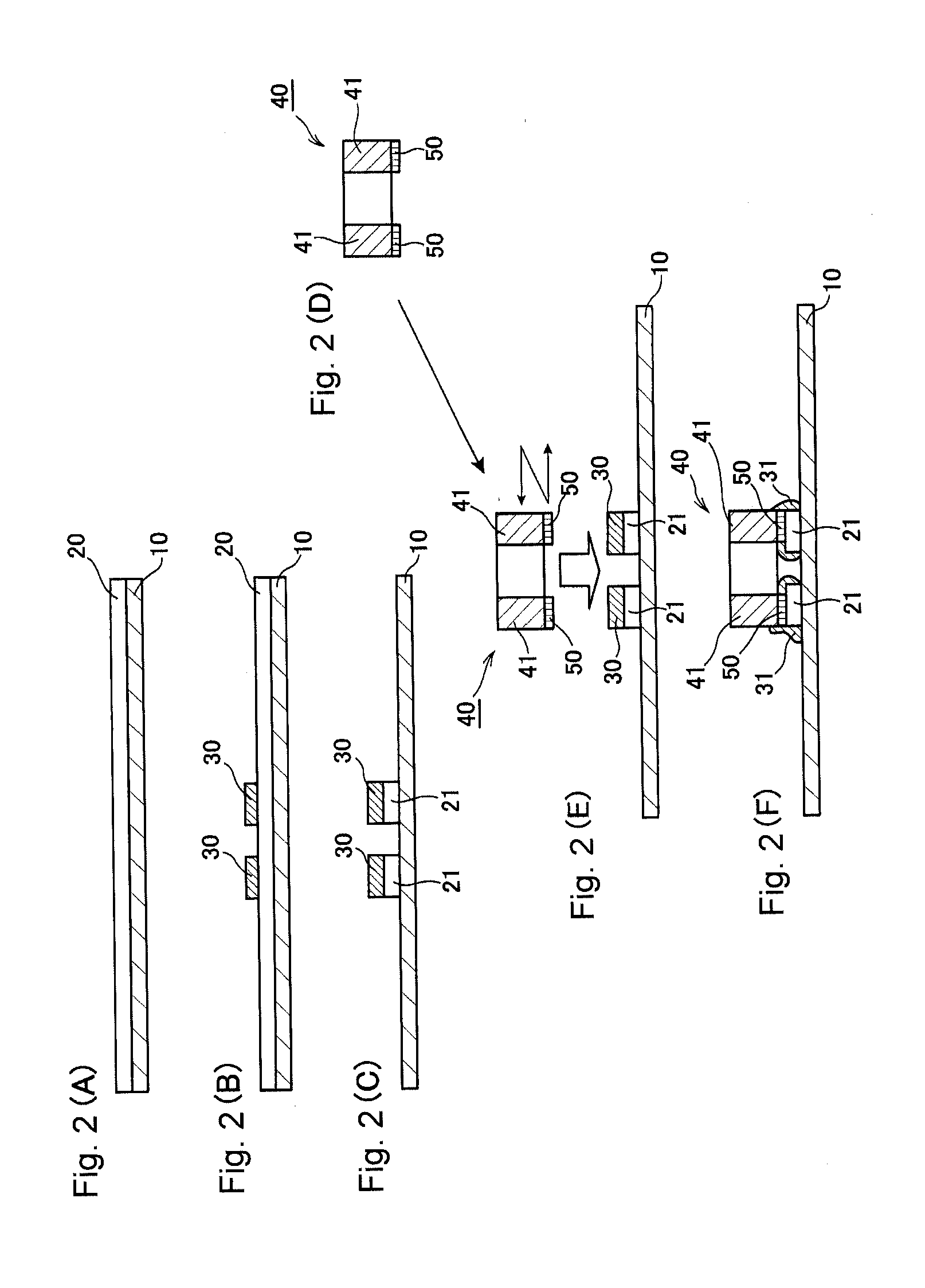 Method for surface mounting electronic component, and substrate having electronic component mounted thereon