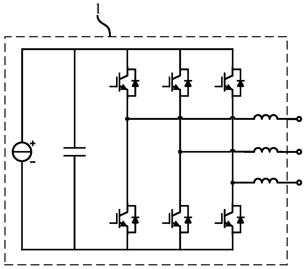 Test circuit for multi-submodule multi-working condition simulation of cascaded converter