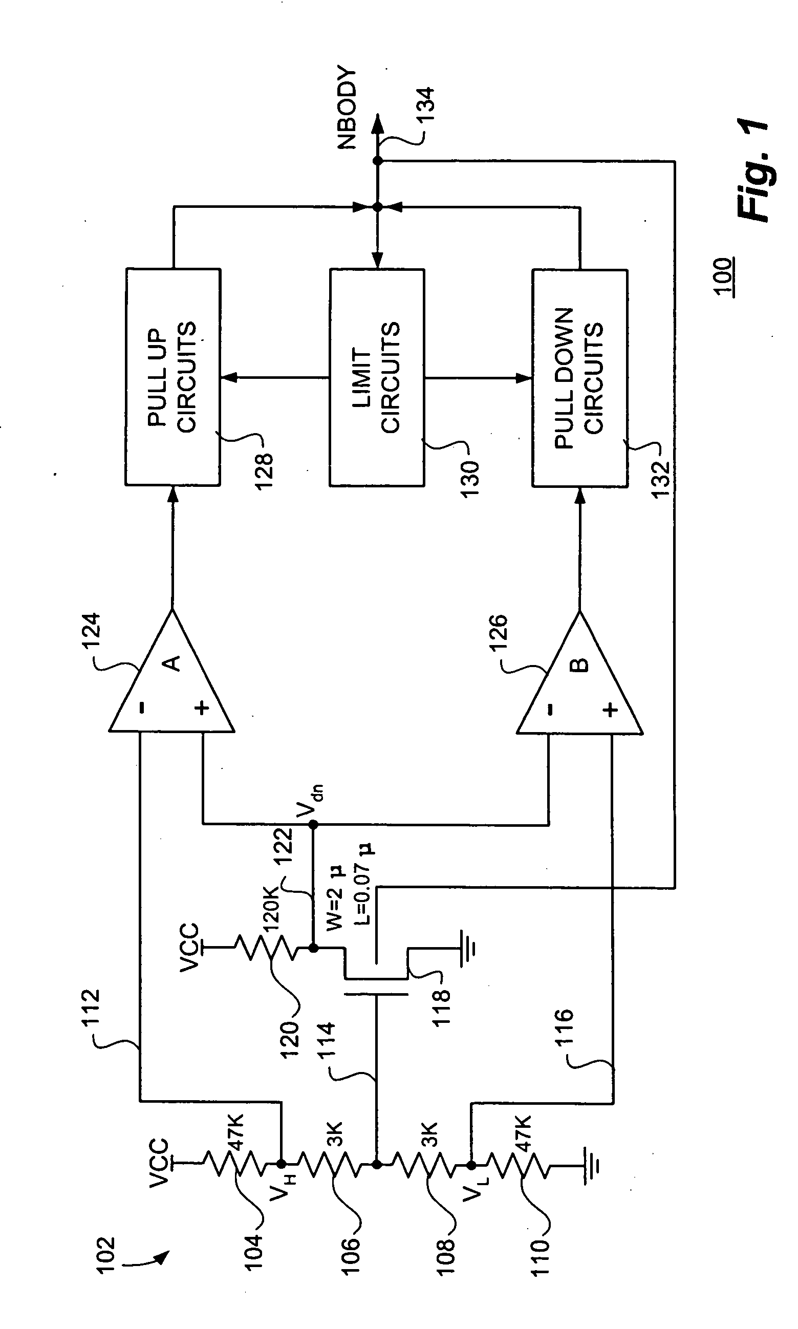 Integrated circuit transistor body bias regulation circuit and method for low voltage applications