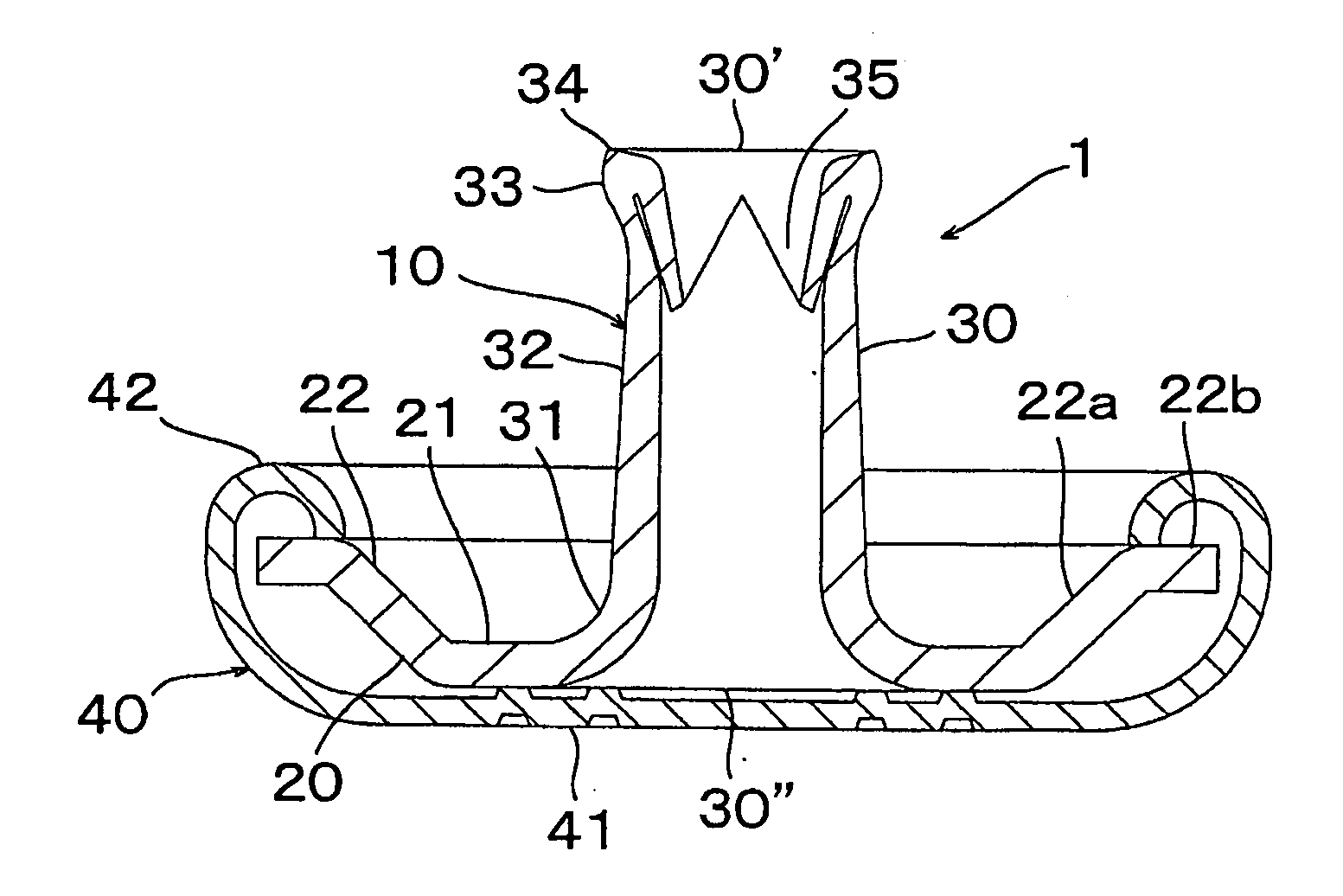 Button Fastener and Button Structure