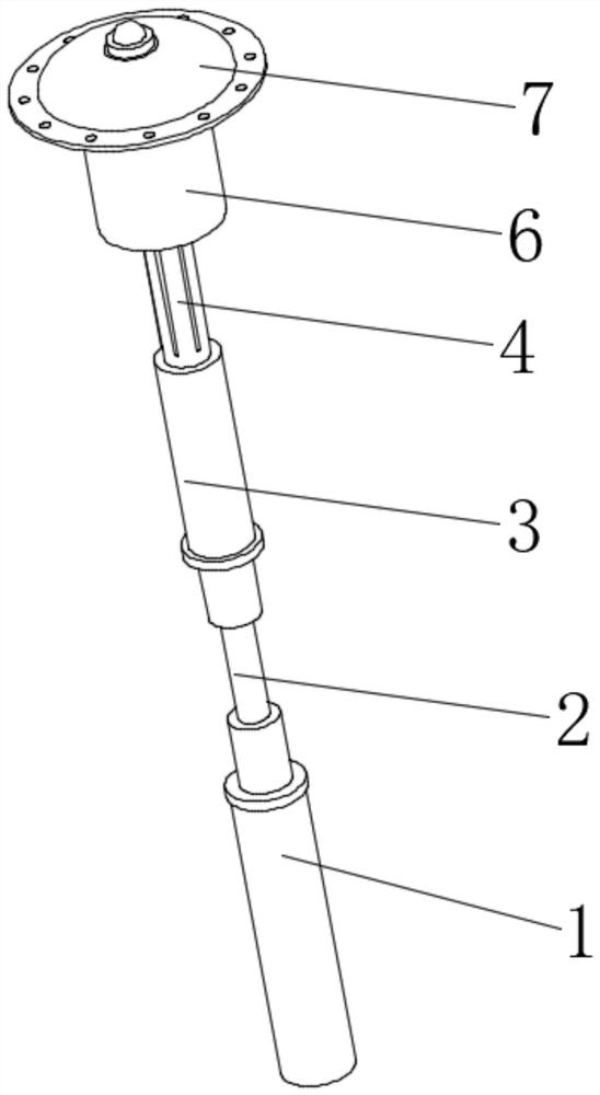 Distributed step blasting equipment and blasting method