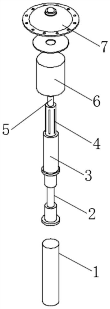 Distributed step blasting equipment and blasting method