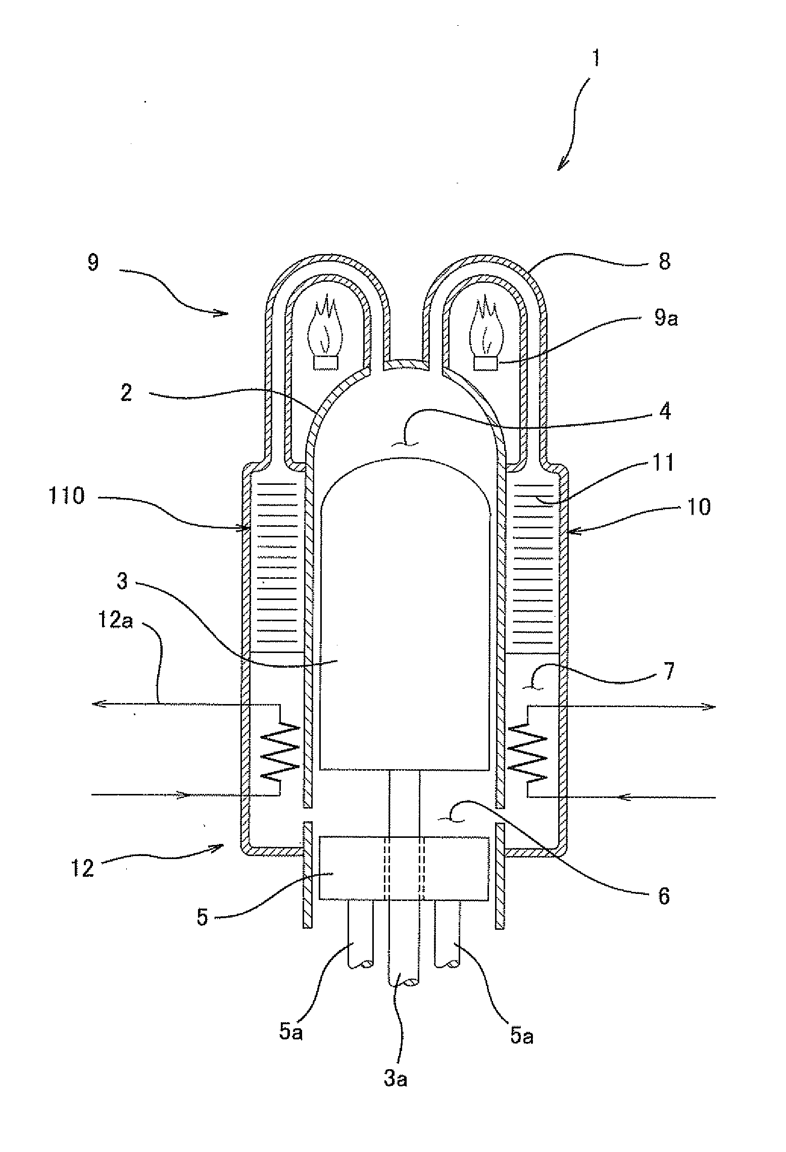 Heat engine regenerator and stirling engine using the regenerator