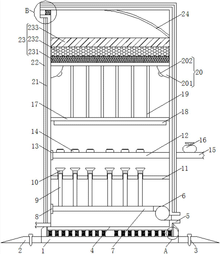 Equipment applied to air sterilization and purification and achievement method thereof