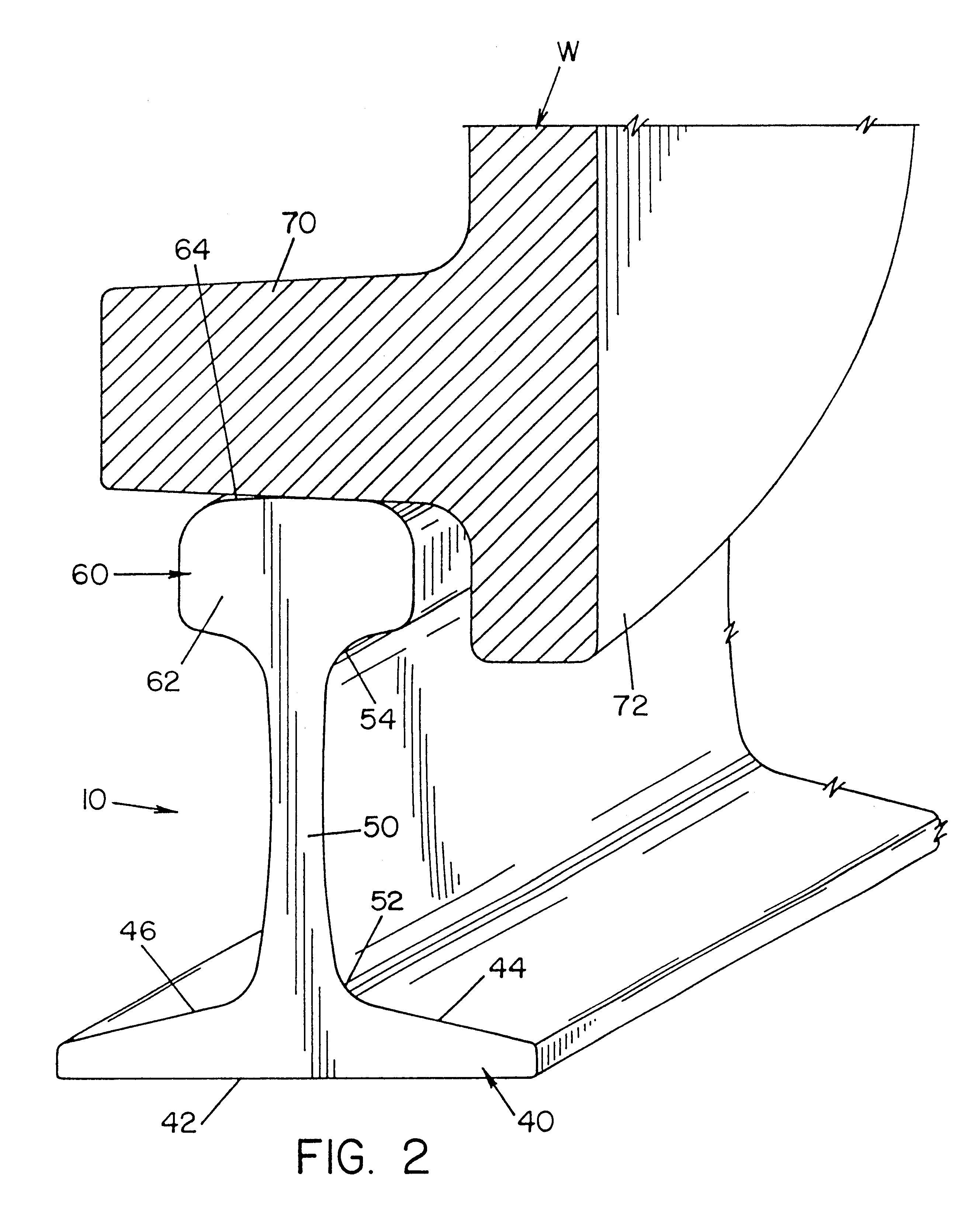 Method and system for welding railroad rails