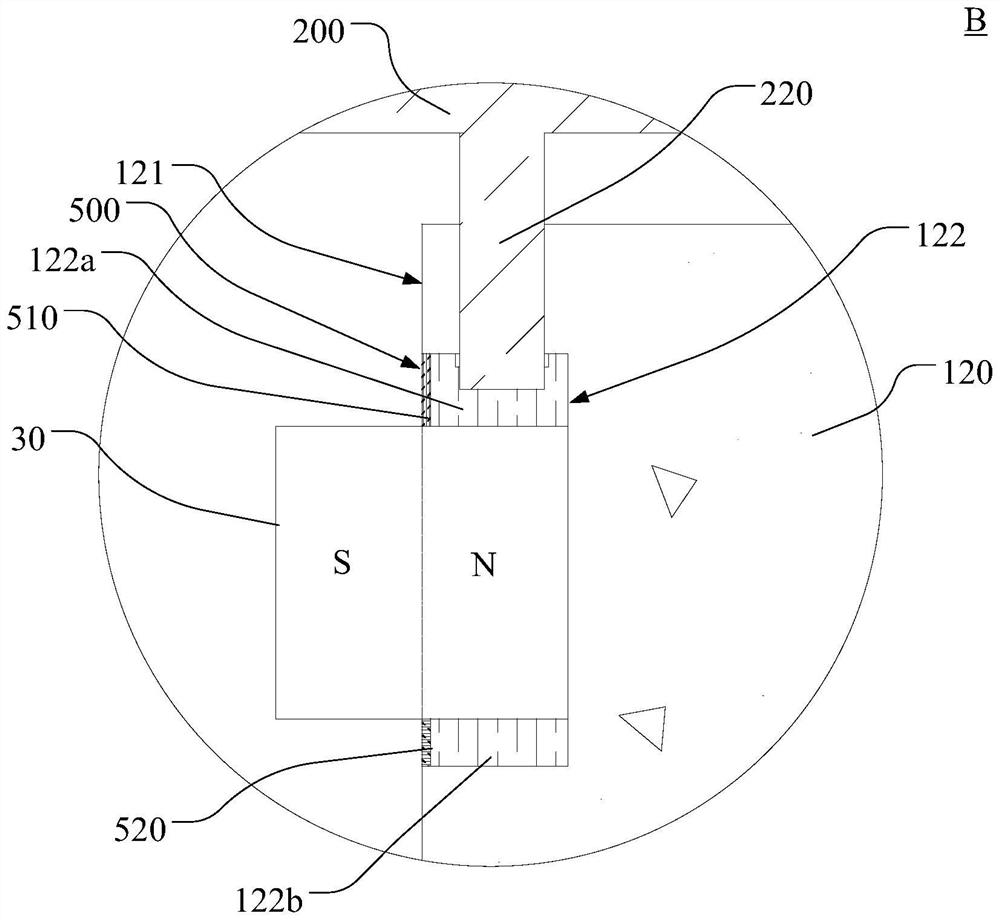 Bistable nonlinear vibration isolator and track vibration isolation system