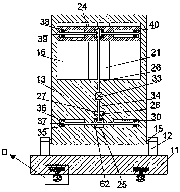 Angle-adjustable LED screen display support