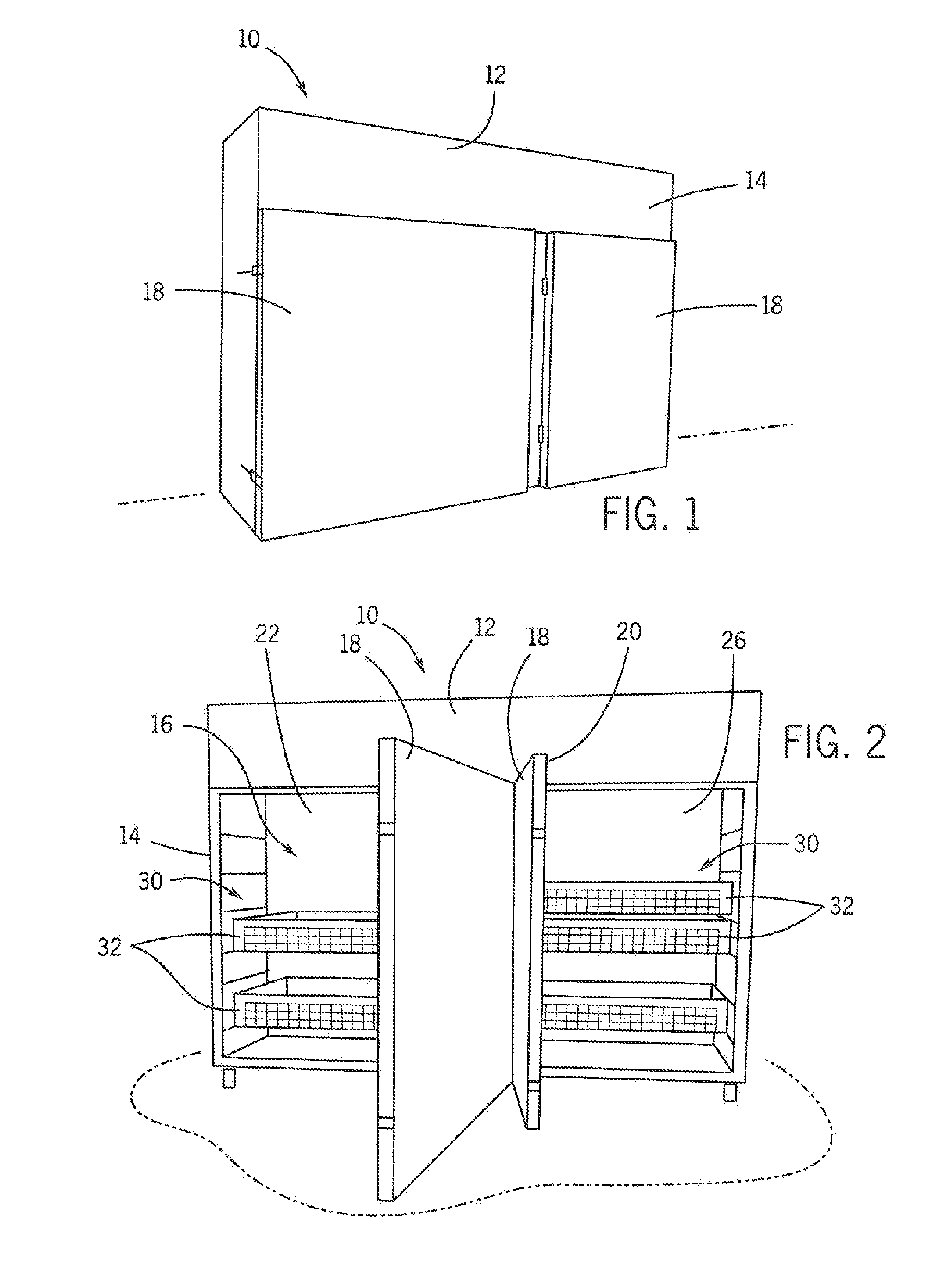 Dehumidification System And Method Used For Drying Fibers