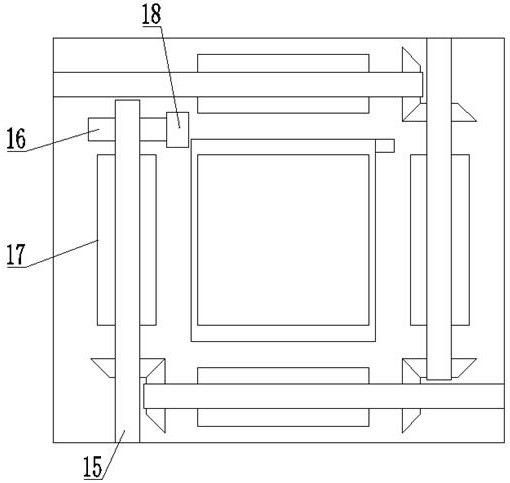 Surface spraying device for product with groove inside