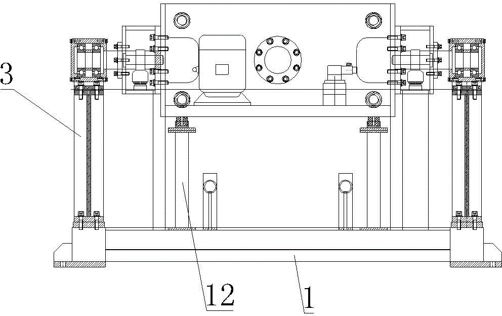 Inclinable double-gravity casting machine