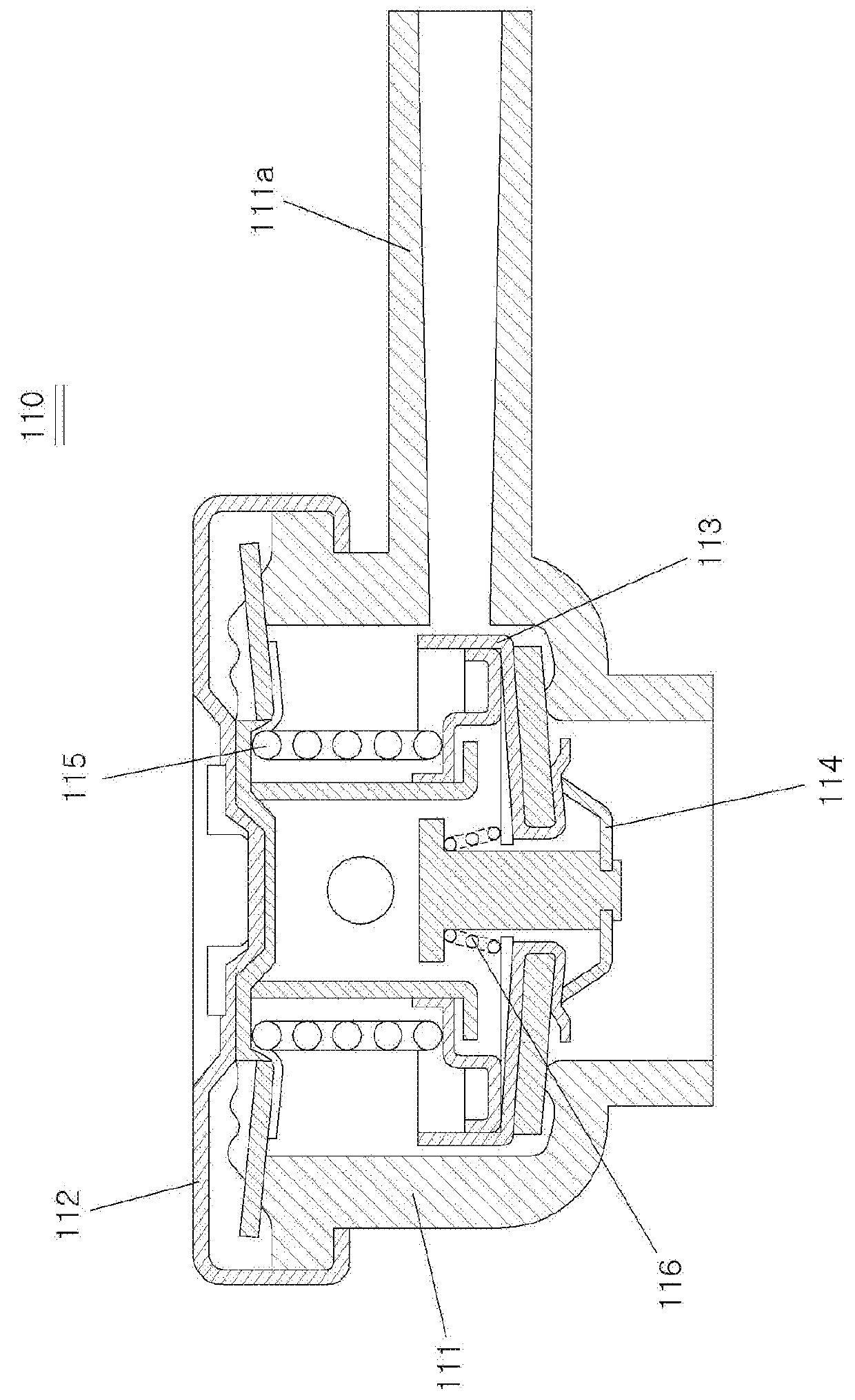 Pressure cap for cooling system of vehicle