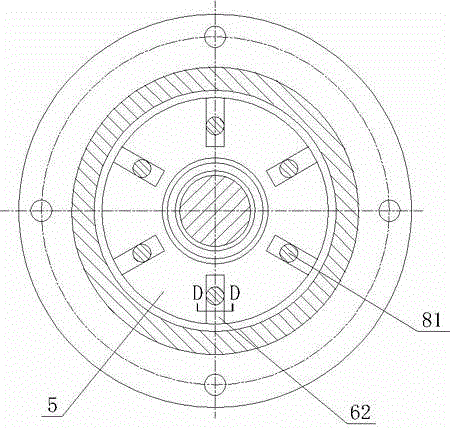 Radiating fan controlled by moment of force and used for servo motor