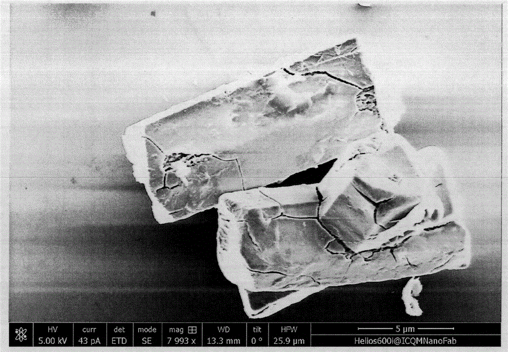 Method used for preparing subsize bismuth subcarbonate via hydrothermal method