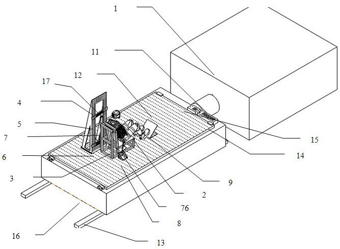 A test method for dynamic performance test of automobile safety belt